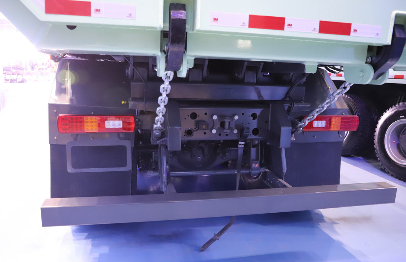 Heavy-duty truck HOWO TX from Heavy-Duty HOWO 8X4 5.6 meters pure electric dump truck 