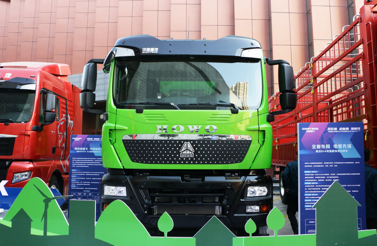 Sinotruk HOWO TX Heavy Truck 6X4 6.5米 Pure Electric dump truck